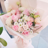 Melbourne florist birthday graduation flowers bouquet with pastel color