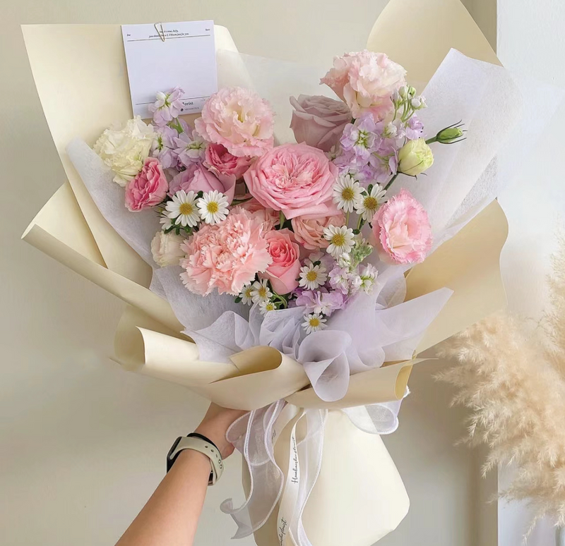 Carnegie Florist Pastel Colors Bouquet