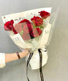 Melbourne Florist Red or Pink Roses Bouquet