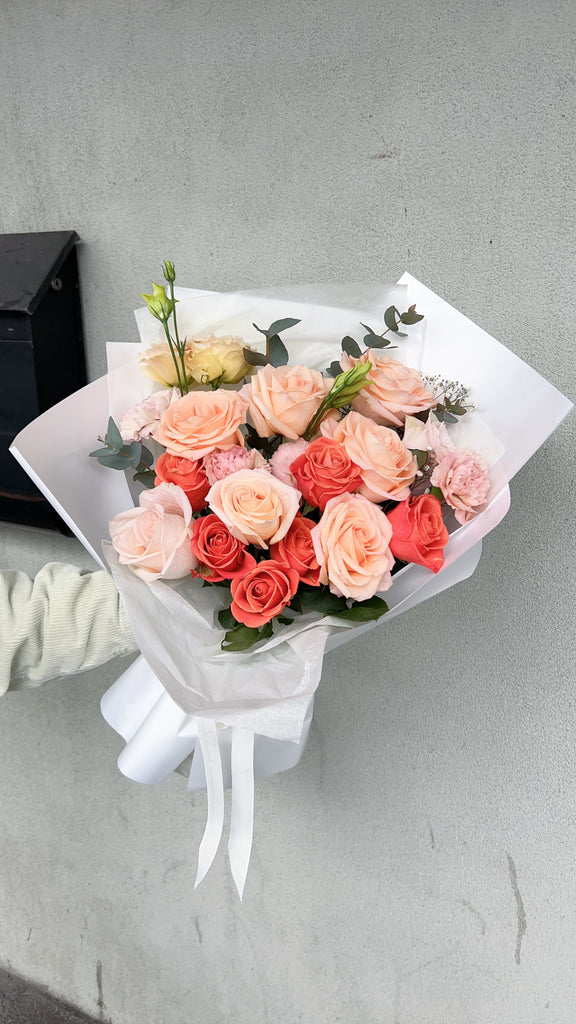 Melbourne Florist Valentine's Day ANNIVERSARY FLOWERS BOUQUET in Carnegie