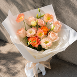 Melbourne florist  birthday flowers bouquet with orange bright colors