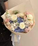 Carnegie Florist in Melbourne blue+ soft color flowers bouquet