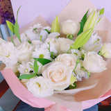 Melbourne florist birthday flowers bouquet with white colors