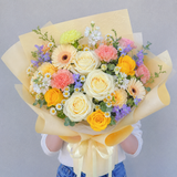 Sunny Garden Delight Bouquet | Melbourne Flower Delivery | Omeo Flowers