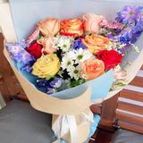 Melbourne florist  birthday flowers bouquet with bright  color