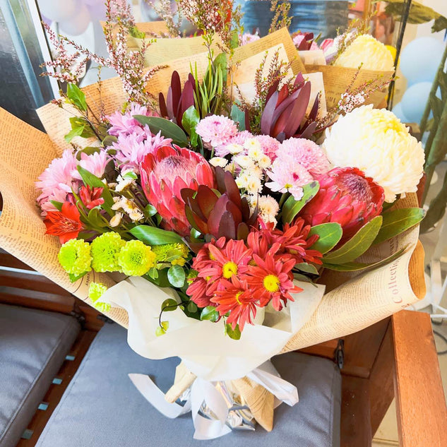 Native Flowers Arrangement Bouquet in Carnegie Florist Melbourne