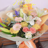 Melbourne florist birthday flowers bouquet with bright colors