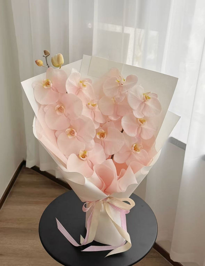 Melbourne florist  birthday flowers orchid bouquet