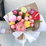 Melbourne Florist Birthday Flowers Bouquet with Bright Color