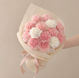 Carnegie Pastel Color Carnation Bouquet | Melbourne Flower Delivery | Omeo Flowers
