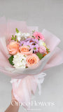 Melbourne florist  birthday flowers bouquet with bright mix color