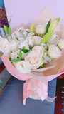 Melbourne florist birthday flowers bouquet with white colors