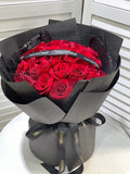 Melbourne Florist Red or Pink Roses Bouquet