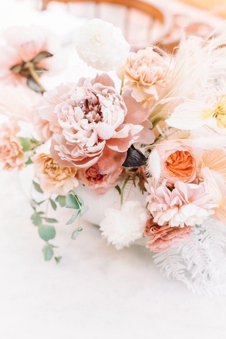 一个。花店选择 - 柔和的颜色